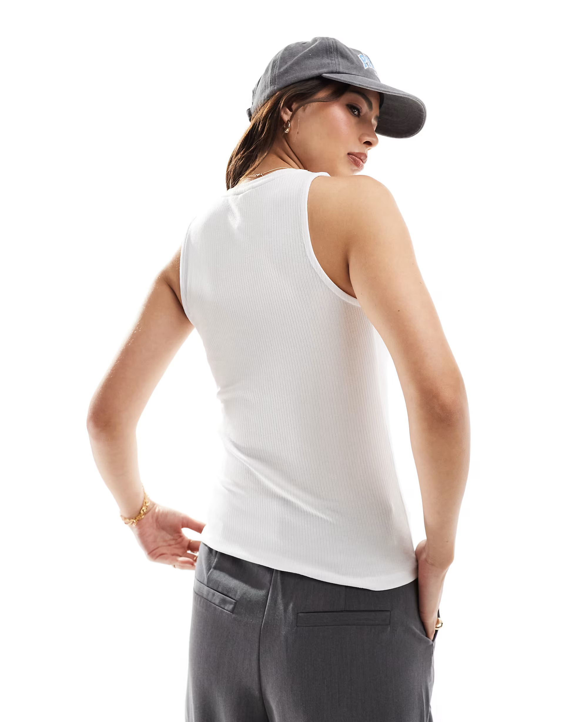 Object tank top in white | ASOS (Global)