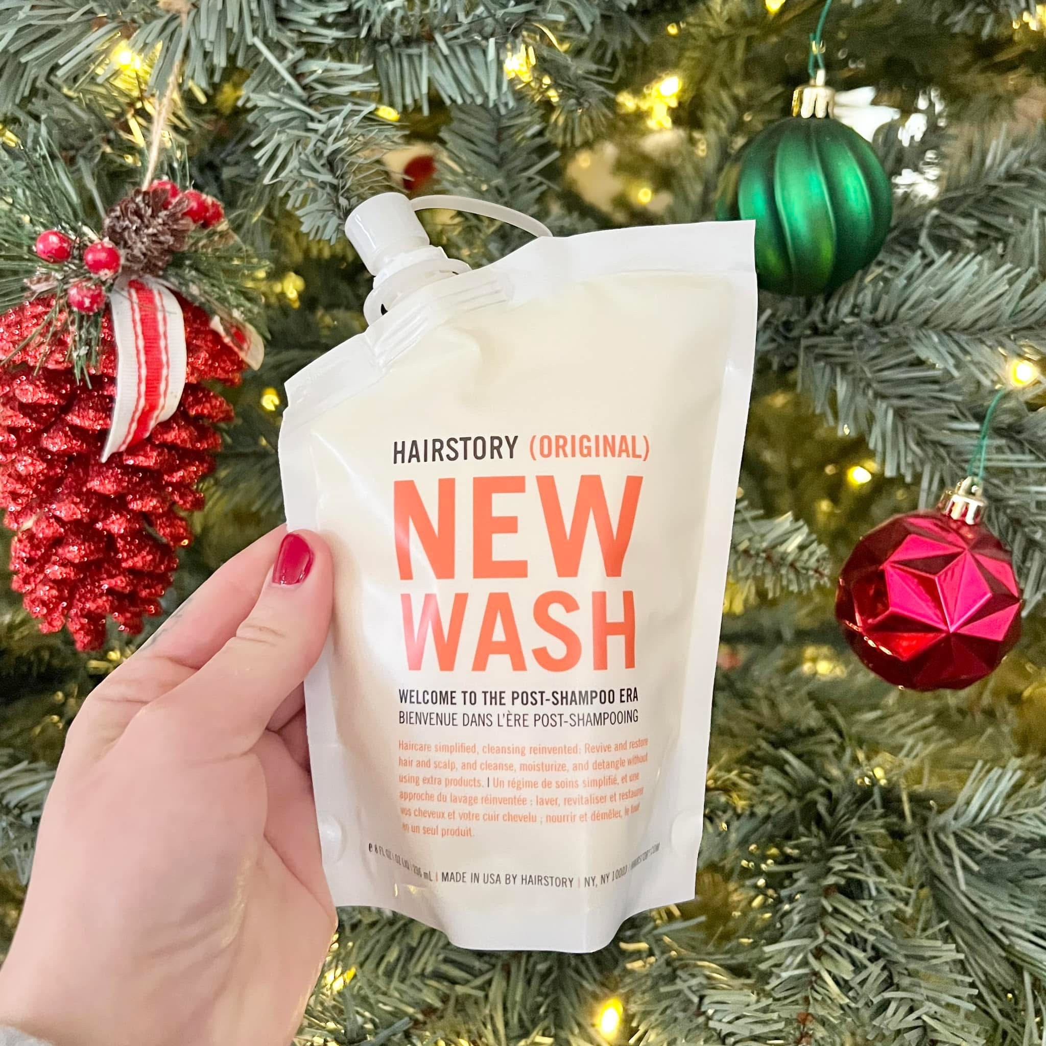 Are you looking for a product to replace both your shampoo & conditioner? If so, look no further and try out the New Wash Original from @hairstorystudio. @hairstorystudio products clean and conditions without harsh foams and damaging detergents found in traditional shampoos.

New Wash Original 
$46.00

Made with gentle ingredients, get luxurious results
- Aloe Vera 
- Jojoba Seed Oil 
- Evening Primrose 
- Sunflower Oil 

Use code: SARAHR to get 10% off your order. 


#LTKFindsUnder50 #LTKBeauty