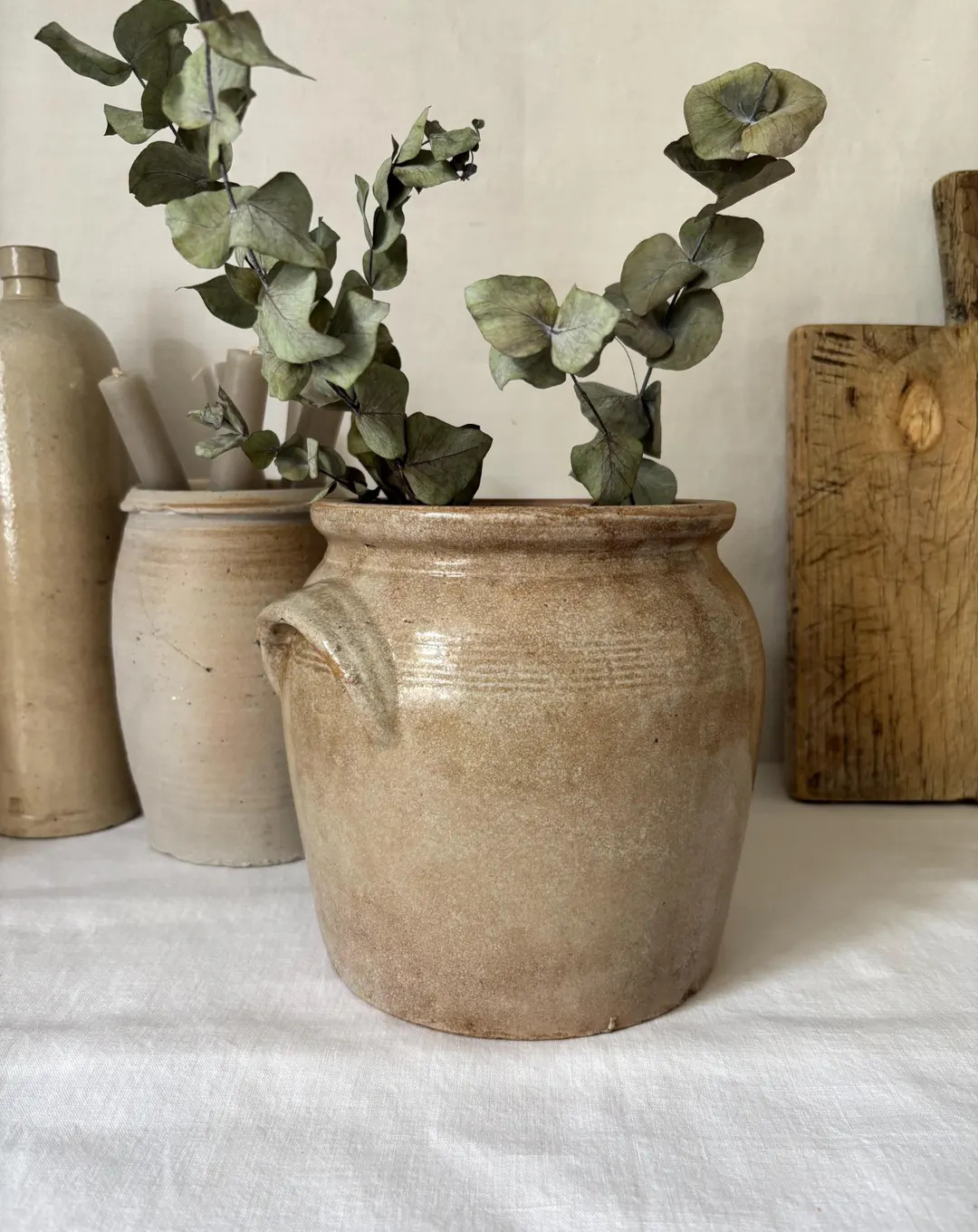 Antique Glazed Stoneware Confit Pot, France. Old French Stoneware Pot. Grease Pot. Ironstone. Fra... | Etsy (US)