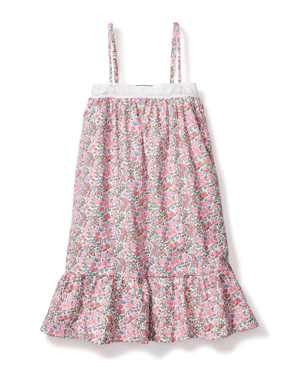 Kid'sTwill Lily Nightgown in Fleurs de Rose | Petite Plume