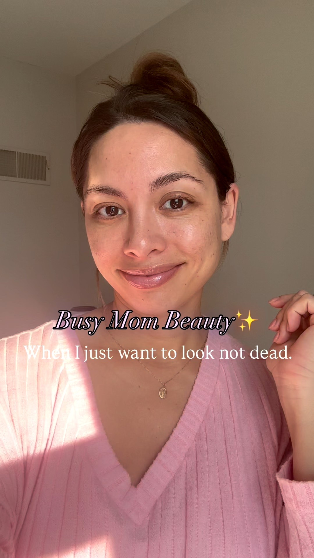 Busy Mom Beauty ✨
When I have to leave the house but don’t want a full face.
This is literally all I do:
@drmtlgy Luminous Eye Corrector + Lip Silk in Soft, a little brow gel and glow — just enough to look alive and feel like myself again.
5 minutes. No makeup makeup.
Good enough to go out in public 🤍
Wearing medium in the eye corrector which is my winter color- in summer I wear tan.


❤️Follow us @whatthesisterslove to receive links💌
✨

Comment SISTERS for link

——
❤️We’re so glad you’re here

I’m Ericka a millennial mom
mom of toddlers
pregnant mama
stay at home mom
crunchy mom
natural mama
faith filled mom
intentional motherhood
everyday mom life
simple mom life
imperfectly cozy
realistic motherhood
joyful chaos
I love sharing natural skincare
clean beauty routine
pregnancy safe skincare
diy nails
simple self care
5 minute makeup
glow from within
mom beauty hacks
no filter needed
skincare for busy moms

#BusyMomBeauty #MomLife #MomHumor #EverydayMomLife #NoMakeupMakeup #EffortlessBeauty #LowEffortBeauty #NaturalGlow #RealLifeMom #MomRoutine #QuickBeauty #GlowySkin


#LTKmomlife #LTKBeauty #LTKgrwm