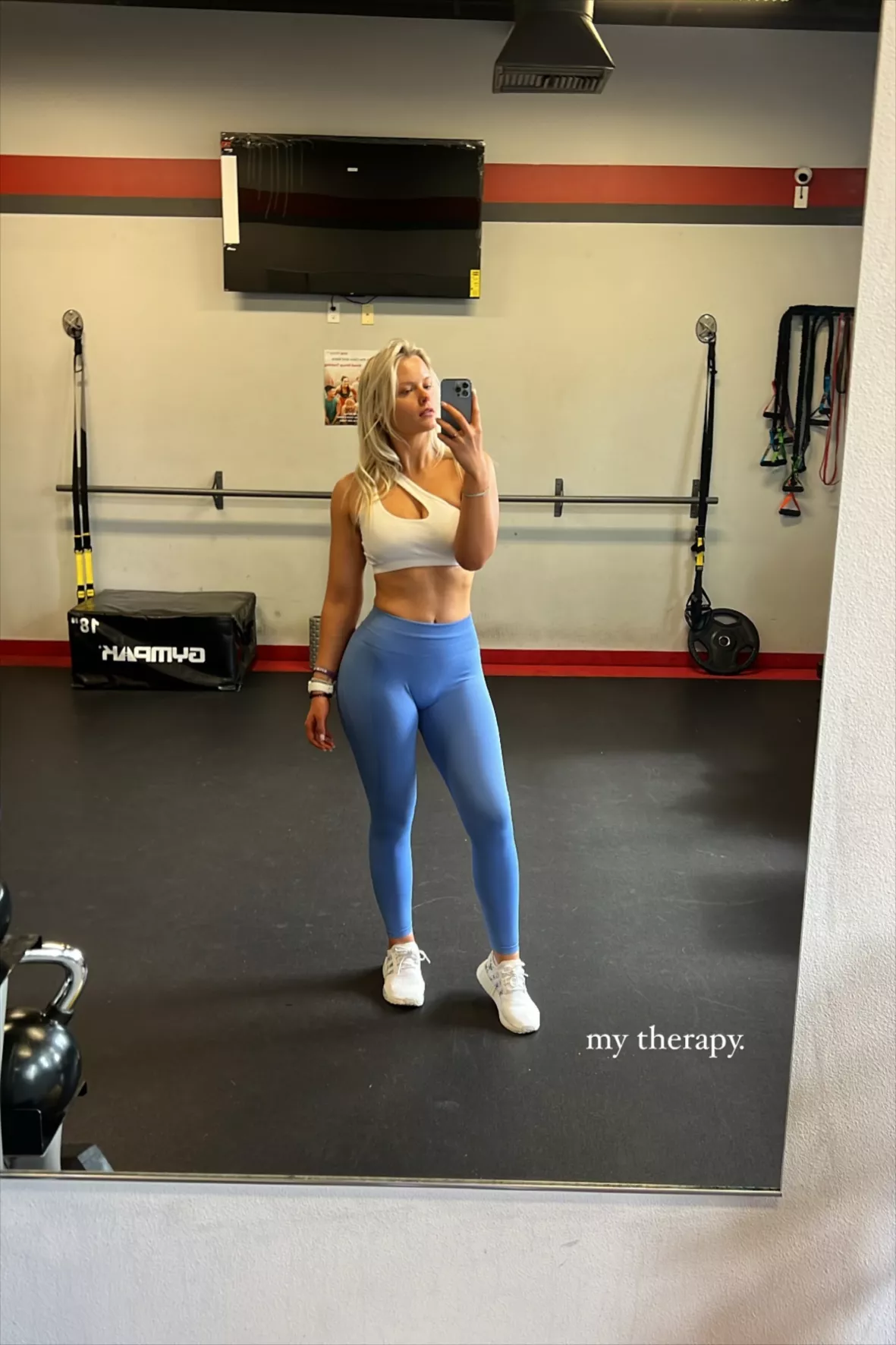 One Shoulder Sports Bra for Women Sexy Cute Workout Yoga Bra