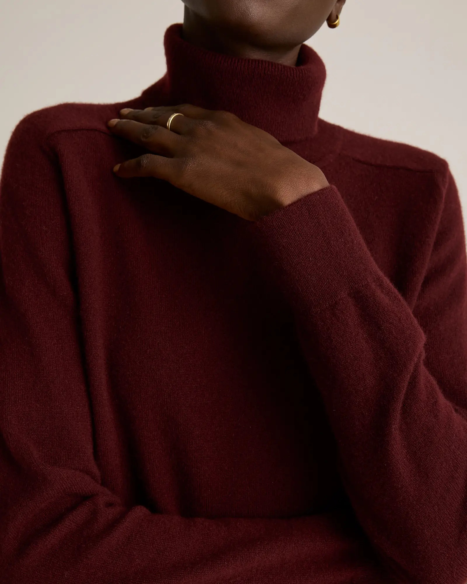 Mongolian Cashmere Turtleneck Sweater | Quince