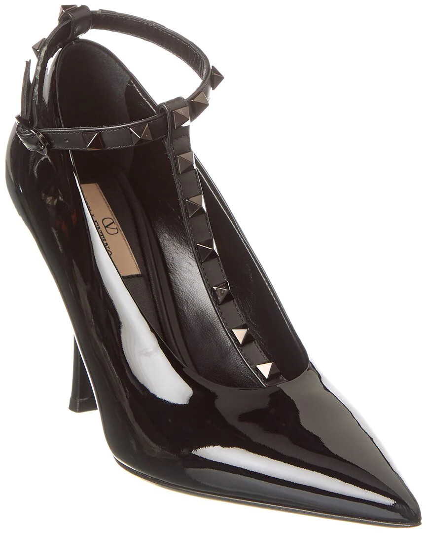 Valentino Rockstud 100 Patent Pump | Shop Simon