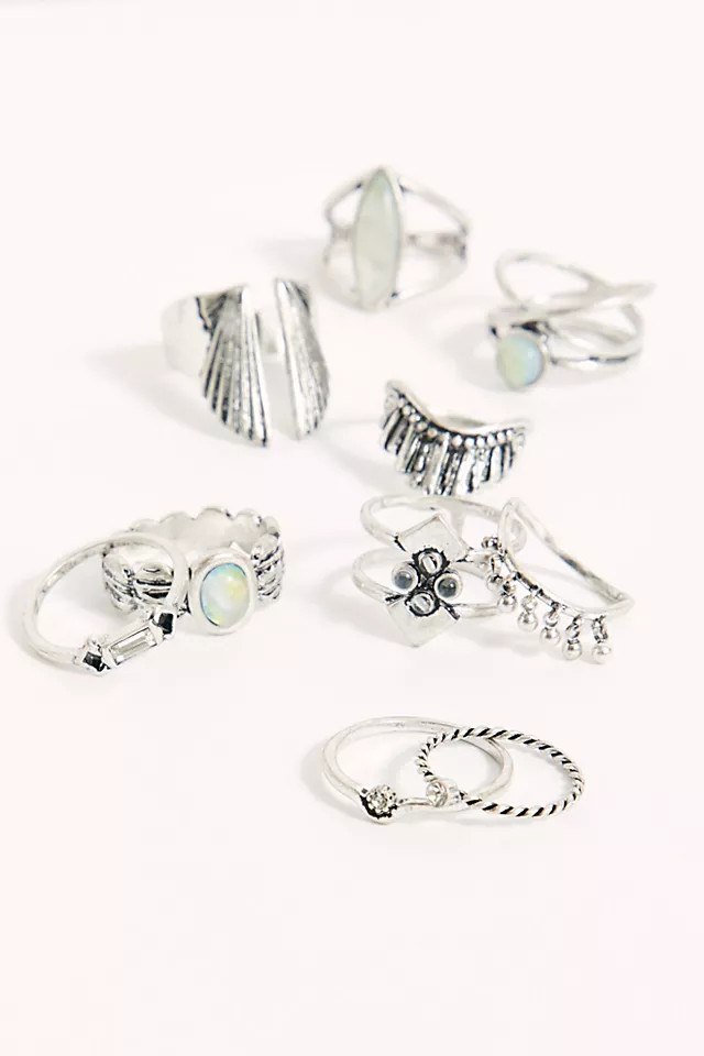 Ring On Every Finger Set | Free People (Global - UK&FR Excluded)