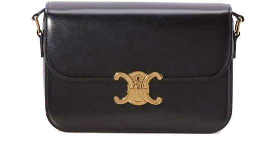 Medium Triomphe bag in shiny calfskin - CELINE | 24S (APAC/EU)