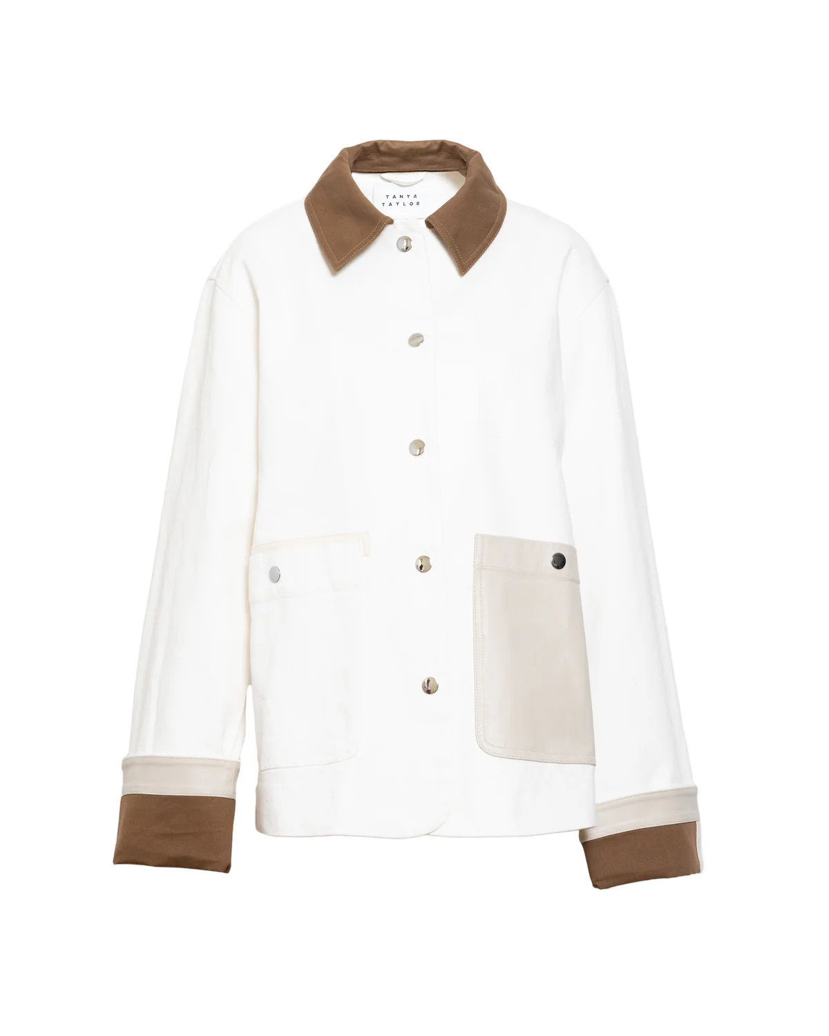 Troy Jacket in Chalk | Over The Moon