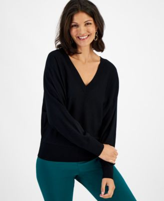 Women's V-Neck Sweater, Created for Macy's | Macy's