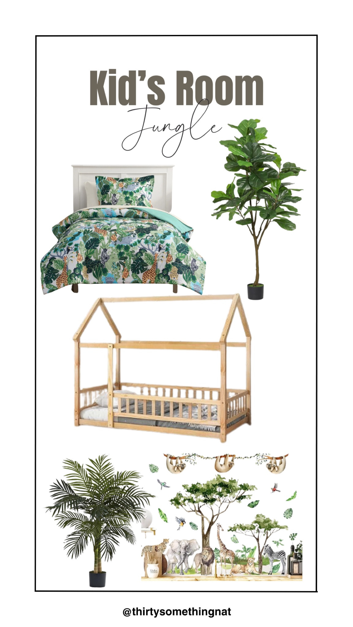 Kids room Jungle theme

Kids furniture. Kids room decor. Jungle room. Kids room. Baby room. Nursery. Boys room. Boy nursery  

#LTKBaby #LTKFamily #LTKKids