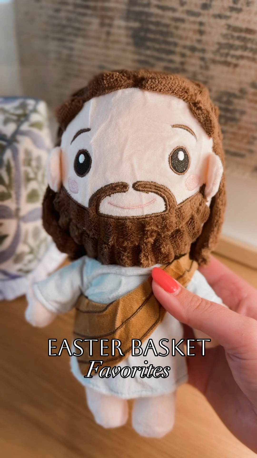 Easter Basket must haves- this stuffed plush Jesus doll is an absolute must for kids 🤍  If you haven’t seen this yet, it’s a stuffed Jesus doll that kiddos can hug & go to bed with 🫶 This one is too cute! 

easter basket ideas, easter basket, jesus doll, jesus stuffed doll, plush jesus doll, god is good, easter sunday, christian gifts for kids, christian gifts, stuffed doll, plush toy for kids, religious gifts for kids  

#LTKmomlife #LTKSeasonal #LTKKids