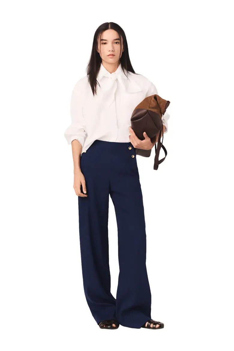 Linen-blend sailor trousers (Women) | Nordstrom | Nordstrom