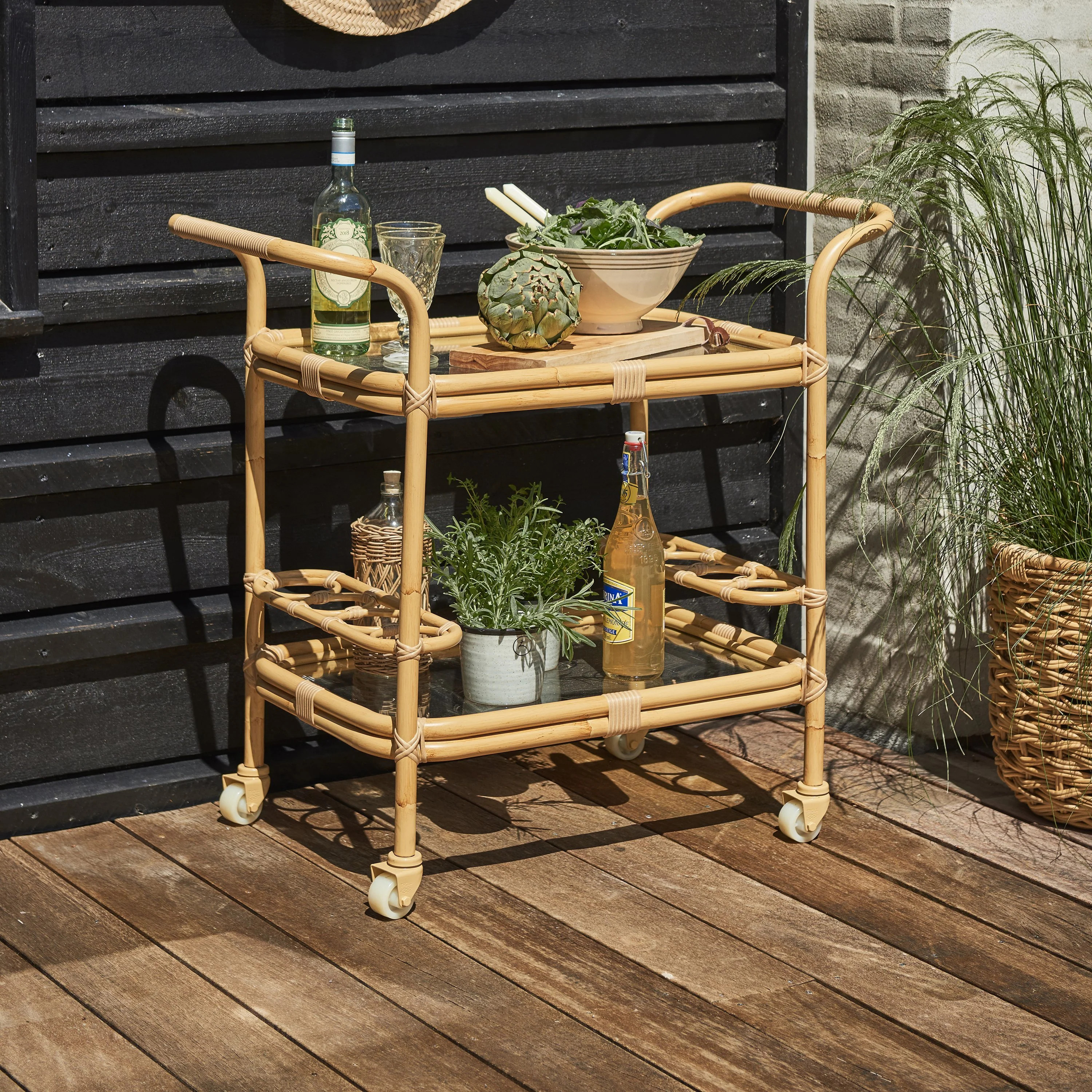 Carlo Outdoor Bar Cart/Trolley | 2Modern (US)