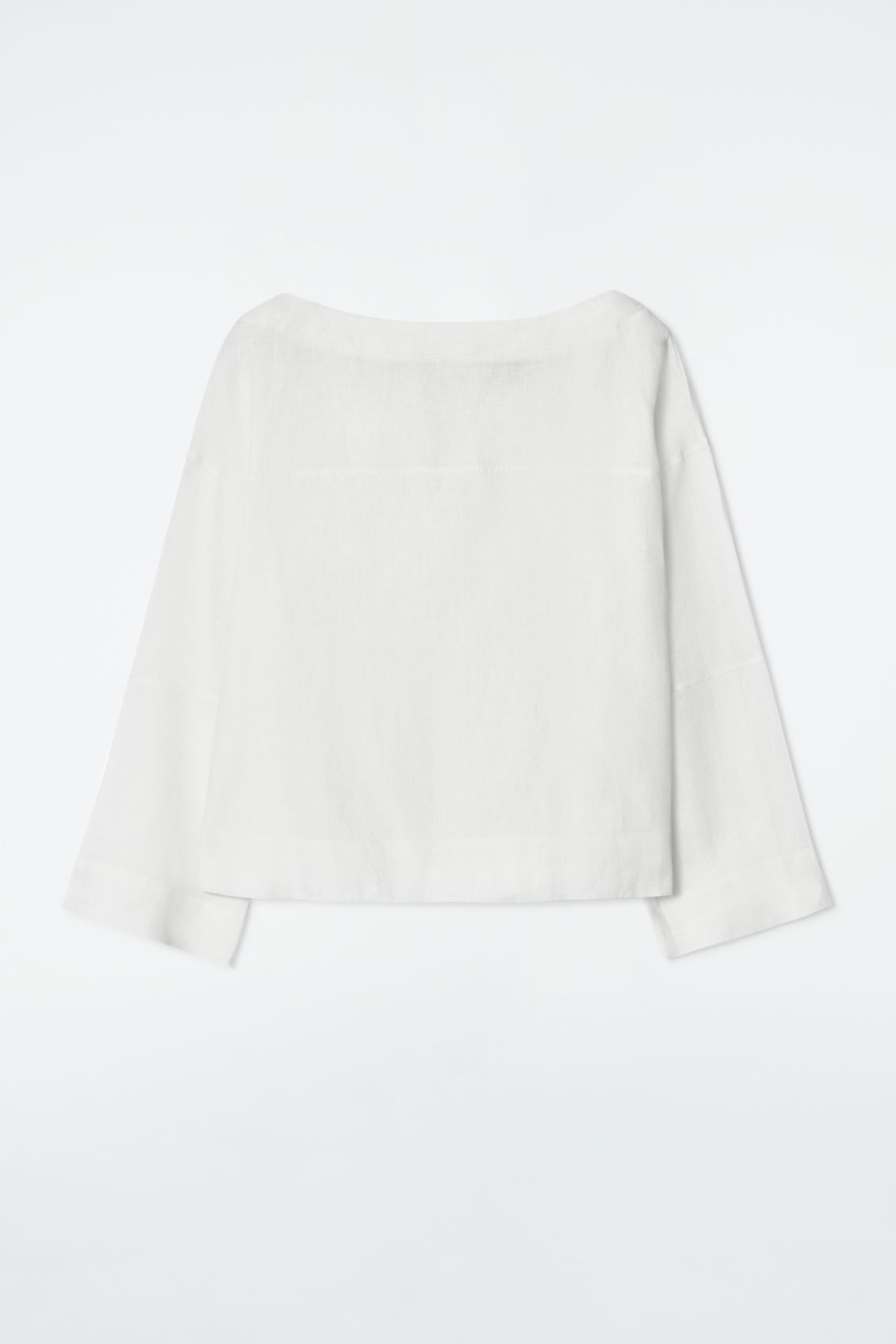 TIE-DETAIL LINEN BLOUSE | COS (US)