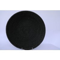 African Basket, 16"" Rwanda Basket, Karakara Wall Baskets, Woven Bowl. Black | Etsy (US)