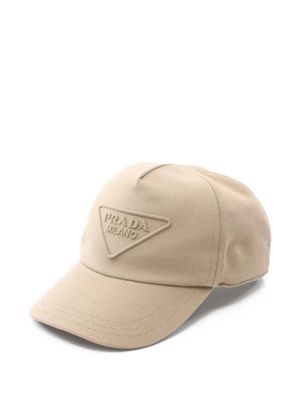 Prada Pre-Owned 2020s cotton cap - Neutrals | Farfetch Global