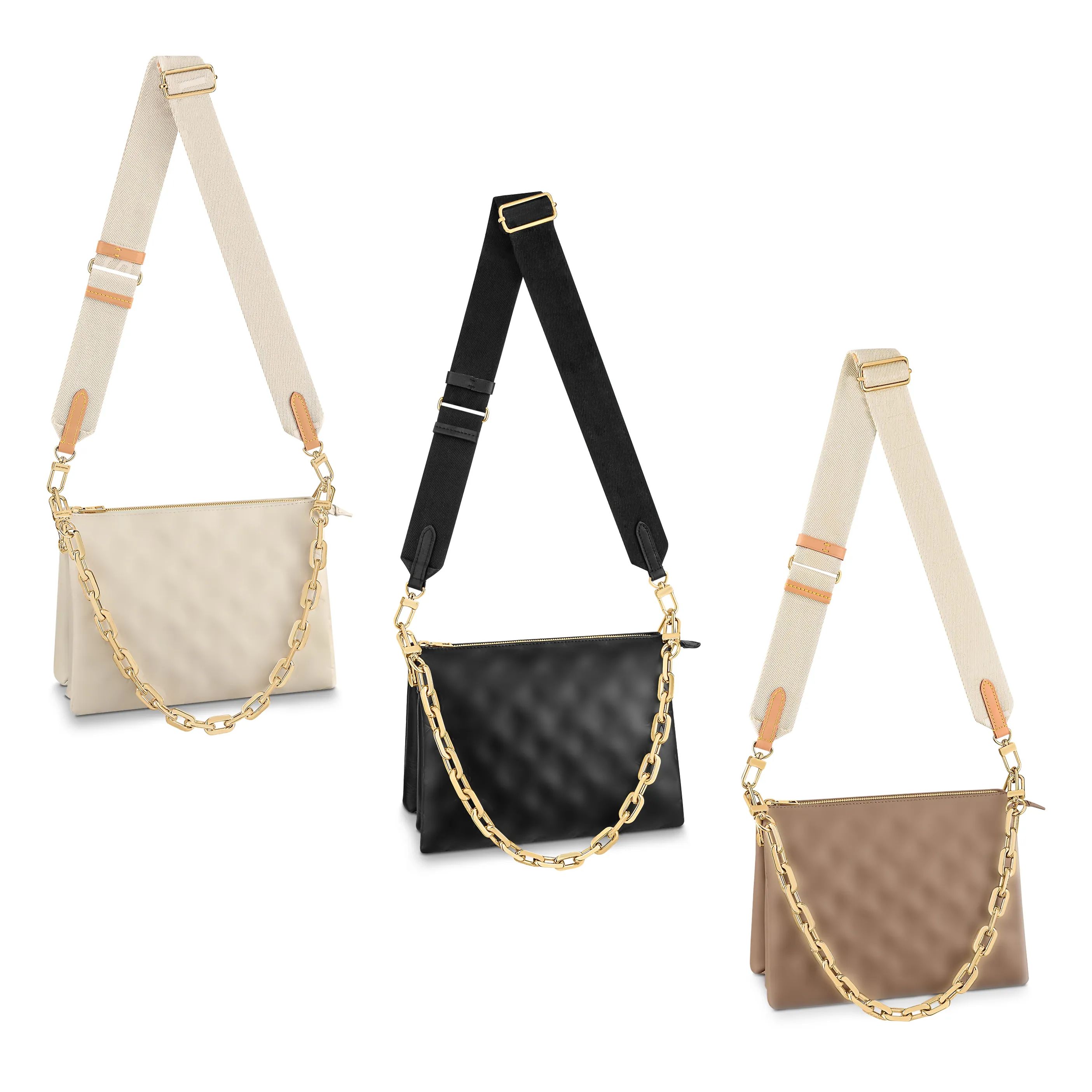 M57790 COUSSIN Genuine leather crossbody Bags Luxury Women's mens Designer purses tote Messenger ... | DHGate