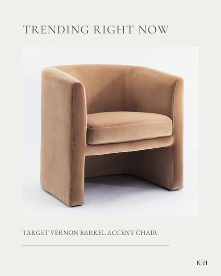 We have this Target Vernon barrel accent chair in our hearth room and it’s stunning! Wonderful quality for the price too. 

#target #studiomcgee #accentchair #livingroom

#LTKstyletip #LTKhome