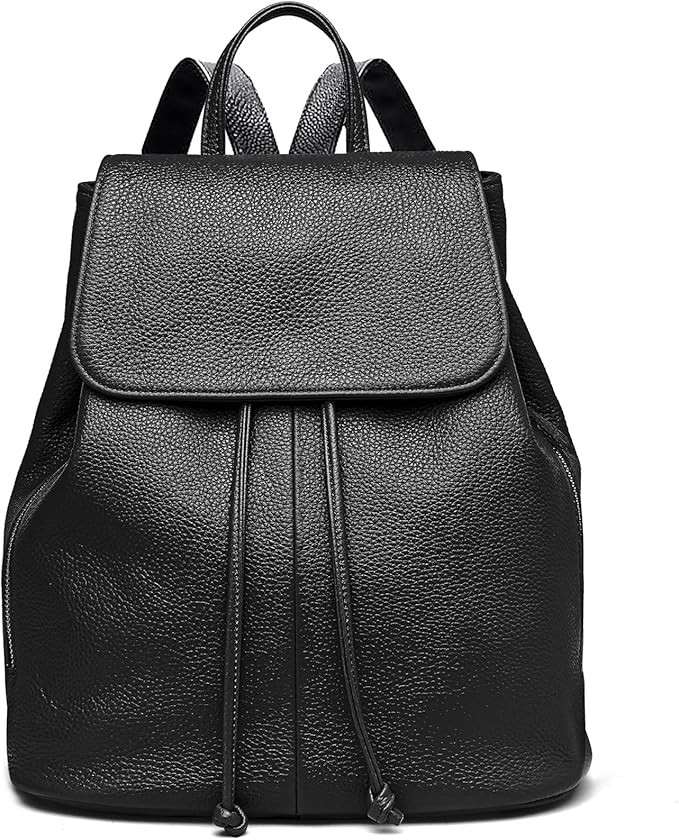BOYATU Women’s Full-Grain Leather Backpack Purse, Minimal Structured Design, Work Commuter & Ci... | Amazon (US)