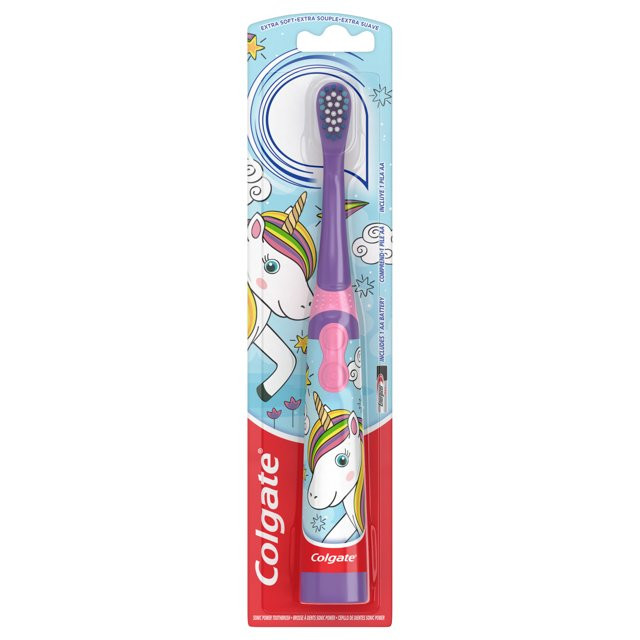 Colgate Kids Battery Toothbrush, Unicorn Toothbrush, 1 Pack | Walmart (US)