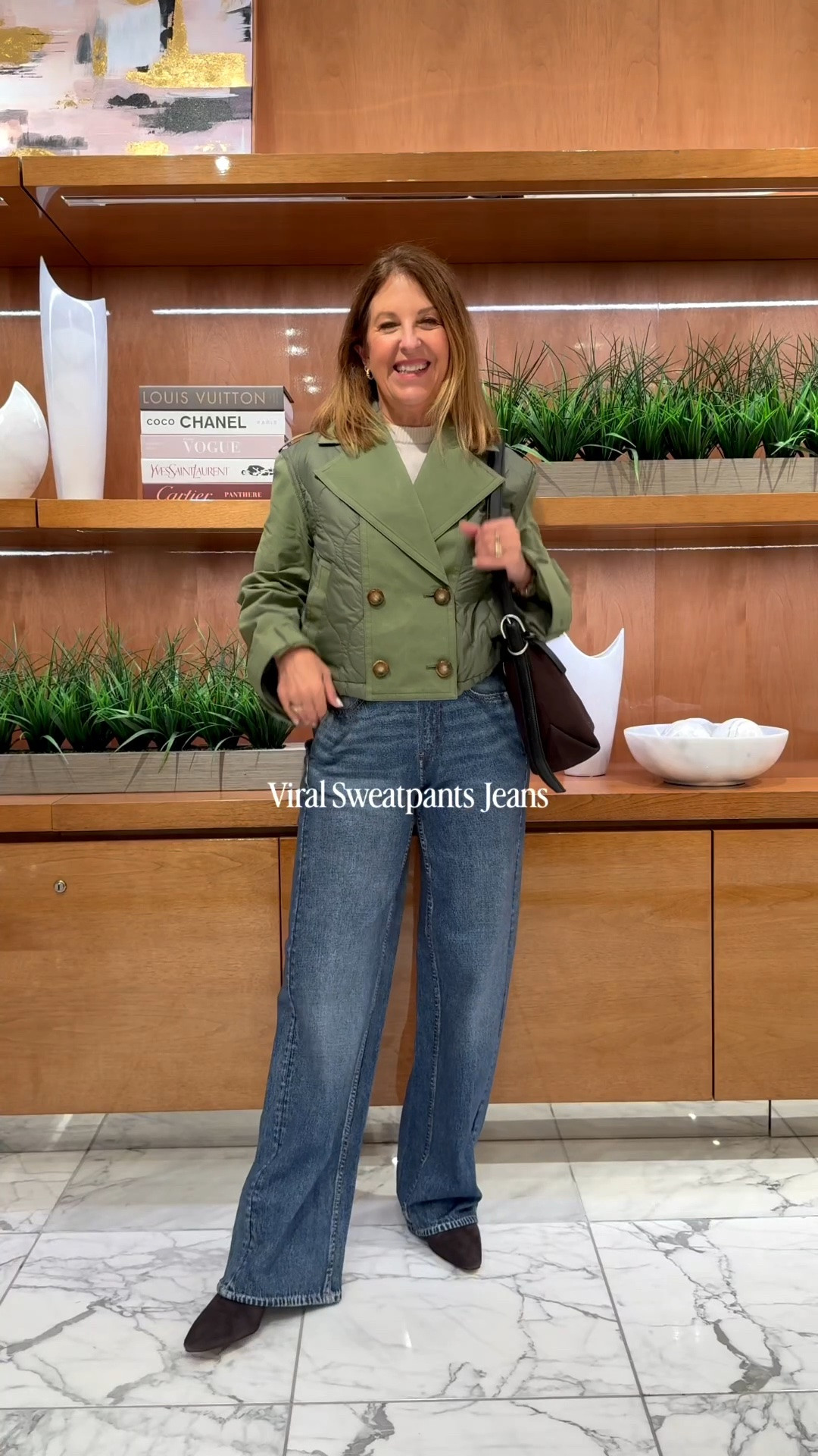 These are the viral sweatpants everyone is talking about and they are on the Nordstrom Anniversary Sale! 

You can dress it up or down and look chic and comfortable.  

I immediately loved this jacket from Veronica Beard. It’s modern and perfect to complete any of your outfits. 

These items will sell fast! If you like them, order now.   

Boots are Bondo, waterproof and are so comfortable. 

The handbag is by Rag & Bone and is a classic style you can wear daily. 

Coat and pants run tts. I'm wearing Xs in both.

#LTKOver40 #LTKSaleAlert #LTKSeasonal