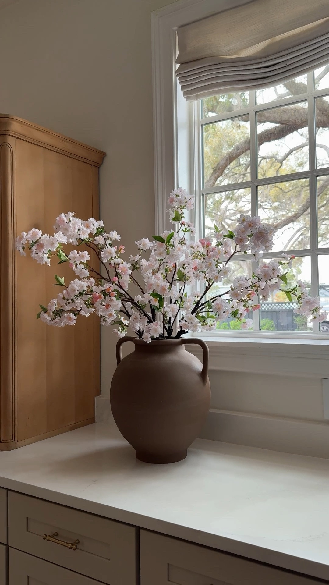 Blush cherry blossoms for spring 🌸