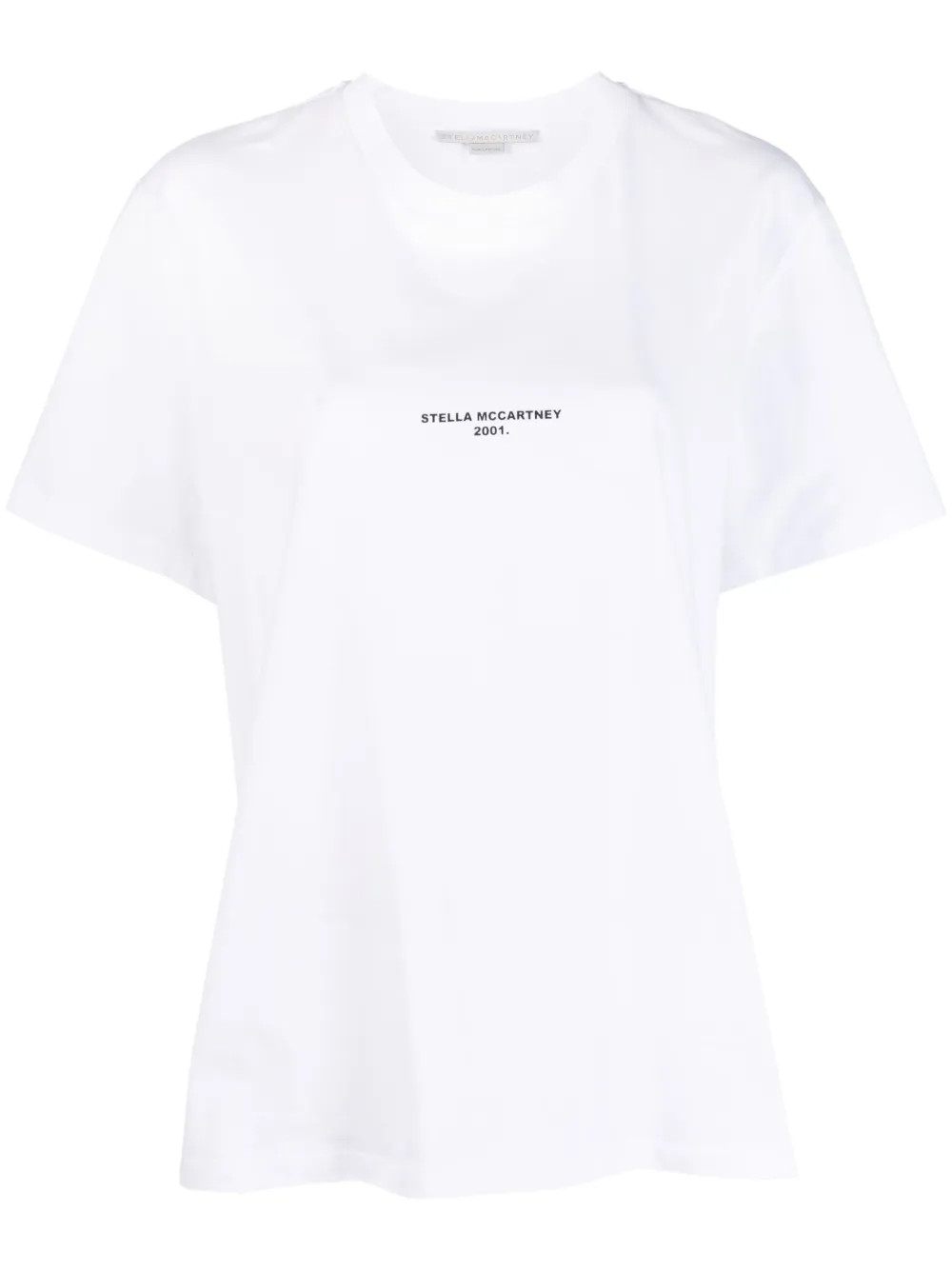 Stella McCartney logo-print Cotton T-shirt - Farfetch | Farfetch Global