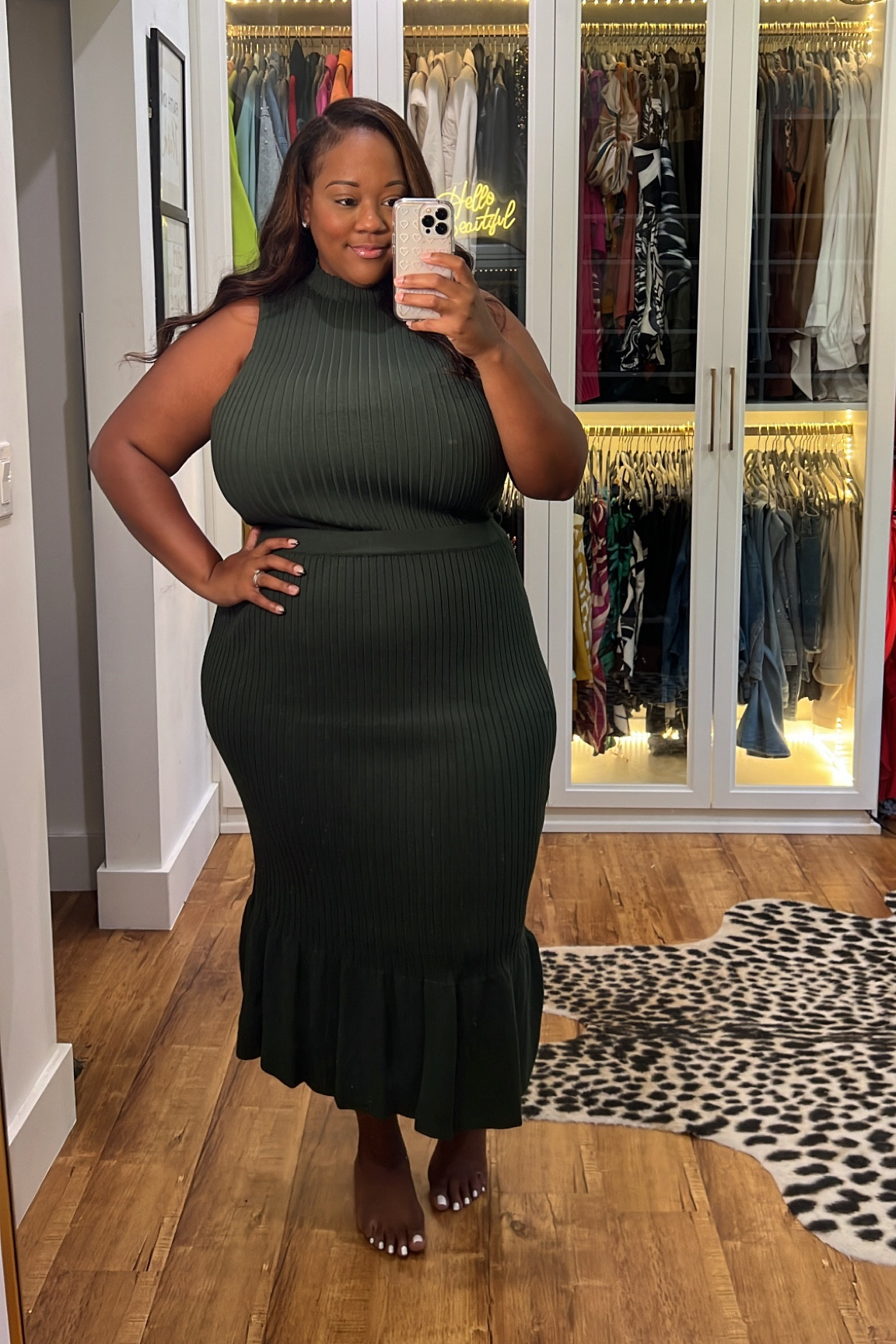 Walmart Plus Size Fashion Find - Sleeveless turtleneck and midi skirt set great for Fall transition

#LTKStyleTip #LTKPlusSize #LTKFindsUnder100
