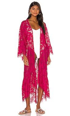 Lovers + Friends Molli Duster in Hot Pink from Revolve.com | Revolve Clothing (Global)