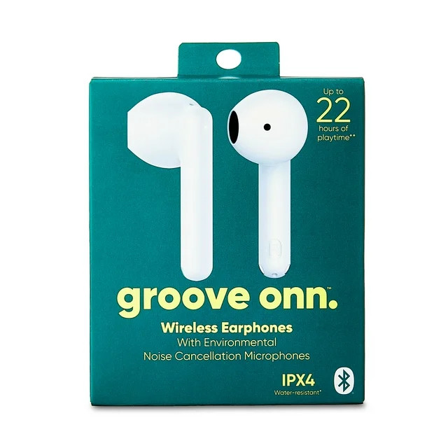 onn Bluetooth Wireless Earphones with Environmental Noise Canceling Microphones and Charging Case... | Walmart (US)