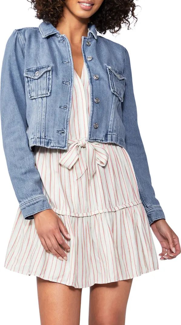 Pacey Crop Denim Jacket | Nordstrom