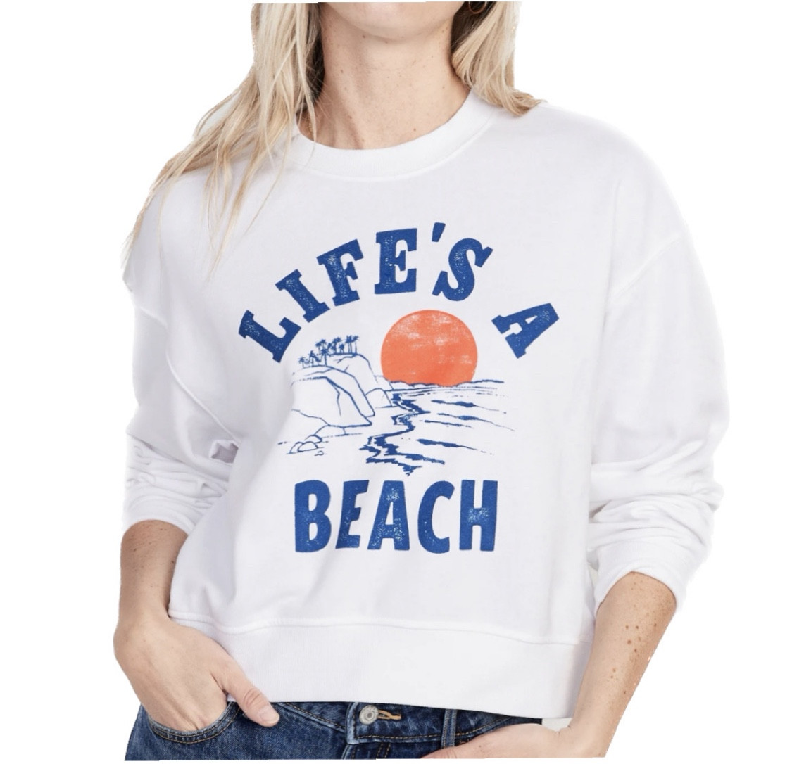 Always on the hunt for a cute graphic sweatshirt. This one is cropped but not oversized. I bought the 2X so it would be oversized. It was the right decision. Plus it’s on sale! 

#LTKstyletip #LTKunder50 #LTKsalealert