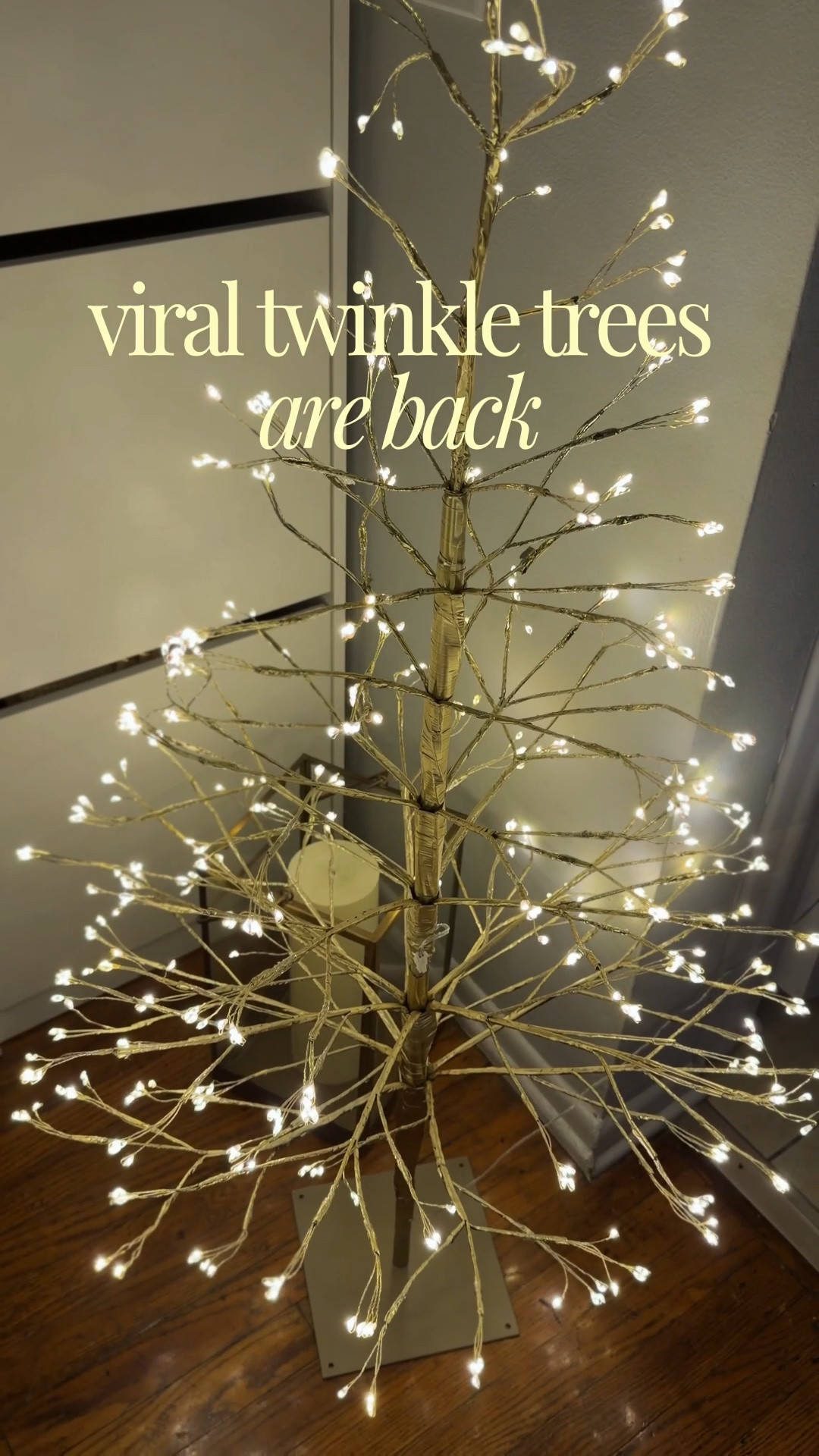 Ladies, the viral twinkle trees are back!! The sold out so fast last year, because they look more expensive than the are! Such a good @Walmart Christmas decor find! Don’t wsit! 

Christmas tree • Christmas decor • holiday decor • Walmart home finds • Walmart decor • Walmart Christmas decor

#LTKHome #LTKSeasonal #LTKvlog
