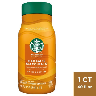 Starbucks Caramel Macchiato Iced Espresso - 40 fl oz | Target