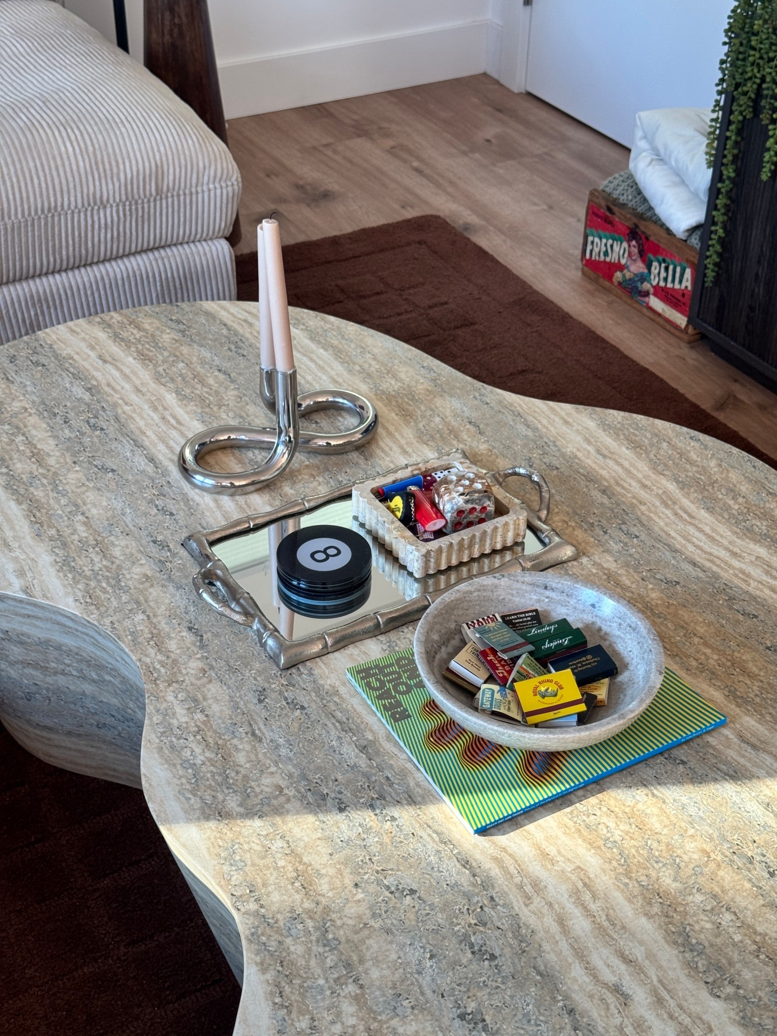 Beautiful marble coffee table. Modern and natural. 

#LTKHome