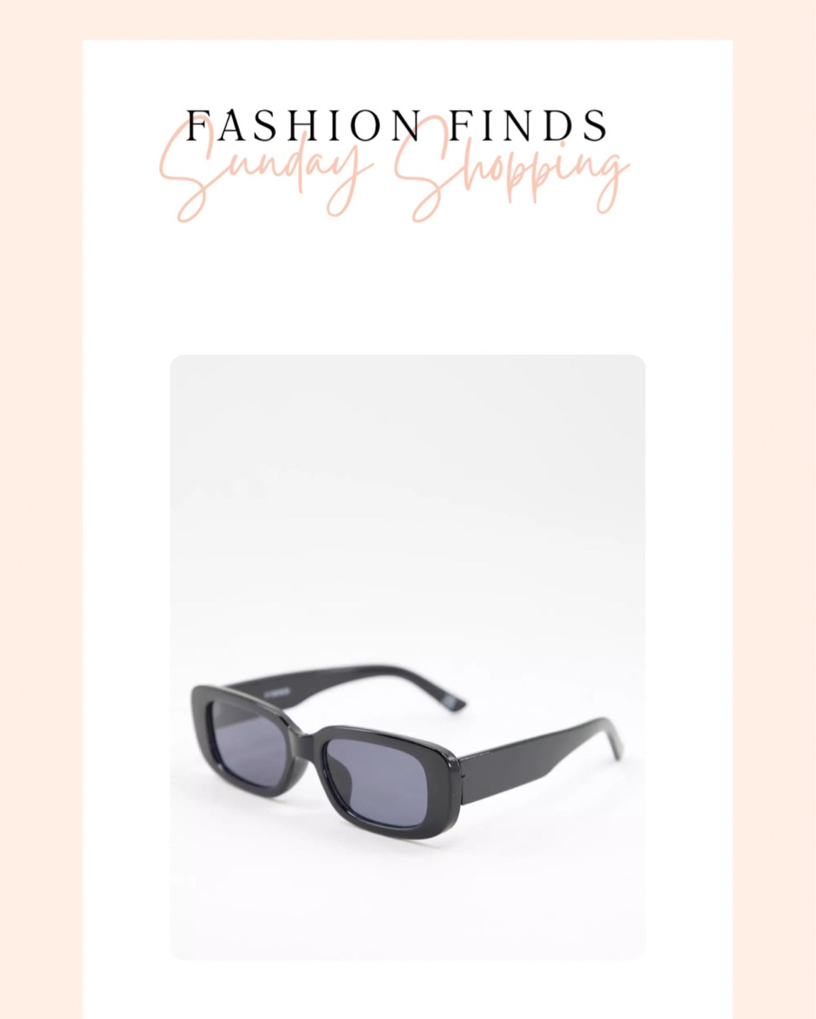 Black sunglasses 

#LTKFind #LTKeurope