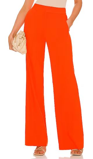 Dylan Wide Leg Pant in Sienna | Revolve Clothing (Global)
