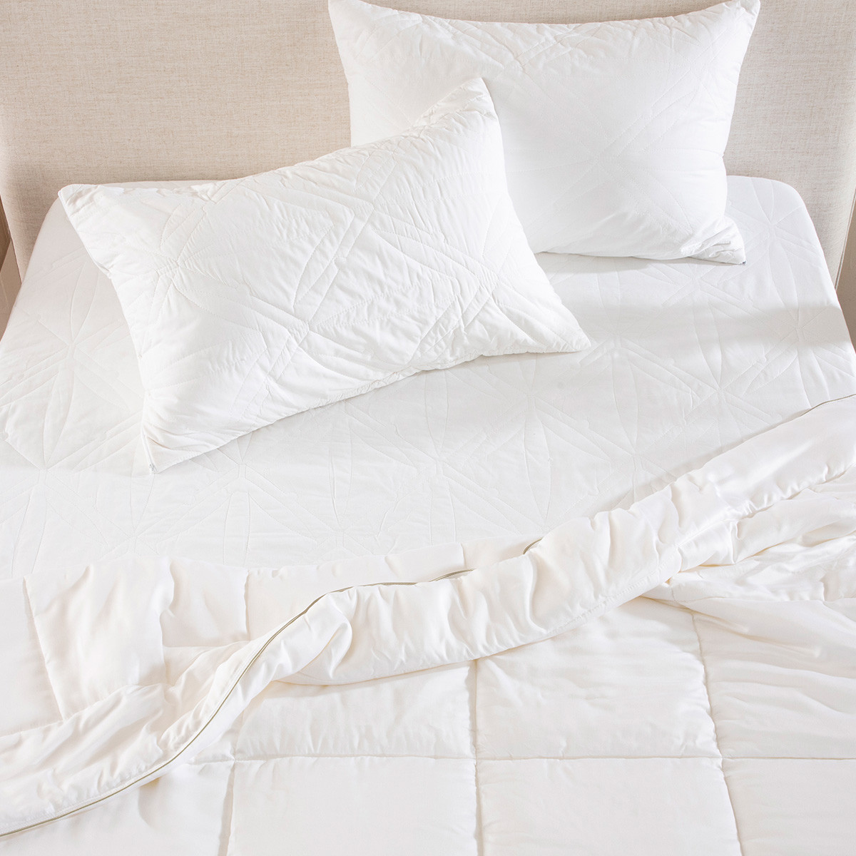 Eco Living Bamboo Mattress Protector [HILBBAMBP15] | Pillow Talk AU