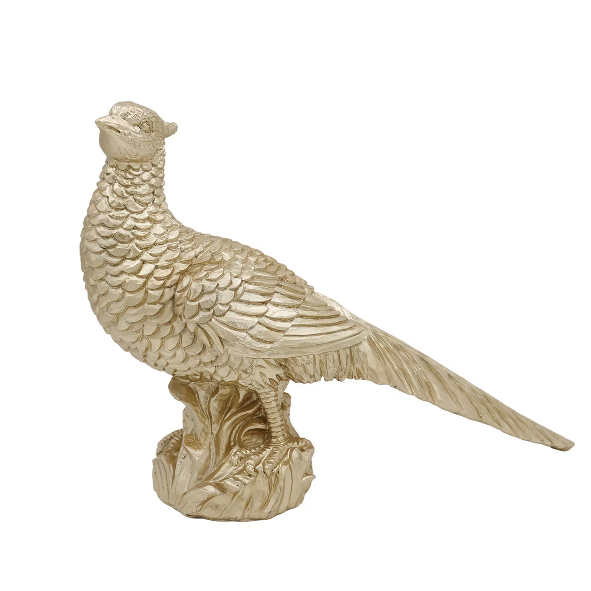 Transpac Gold Pheasant Decorative Figurine for Fall Harvest Tabletop Decor Indoor Use Elegant Gif... | Target