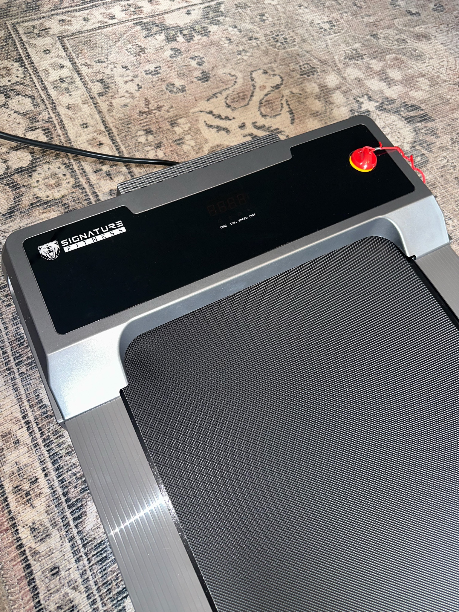 Trying to get some exercise in while it’s cold! This walking pad is easy to move on its wheels, and control with the remote! Not super heavy and small enough to hide under the couch or bed.

Found at Walmart with quick shipping!

#LTKActive #LTKGiftGuide #LTKFindsUnder100