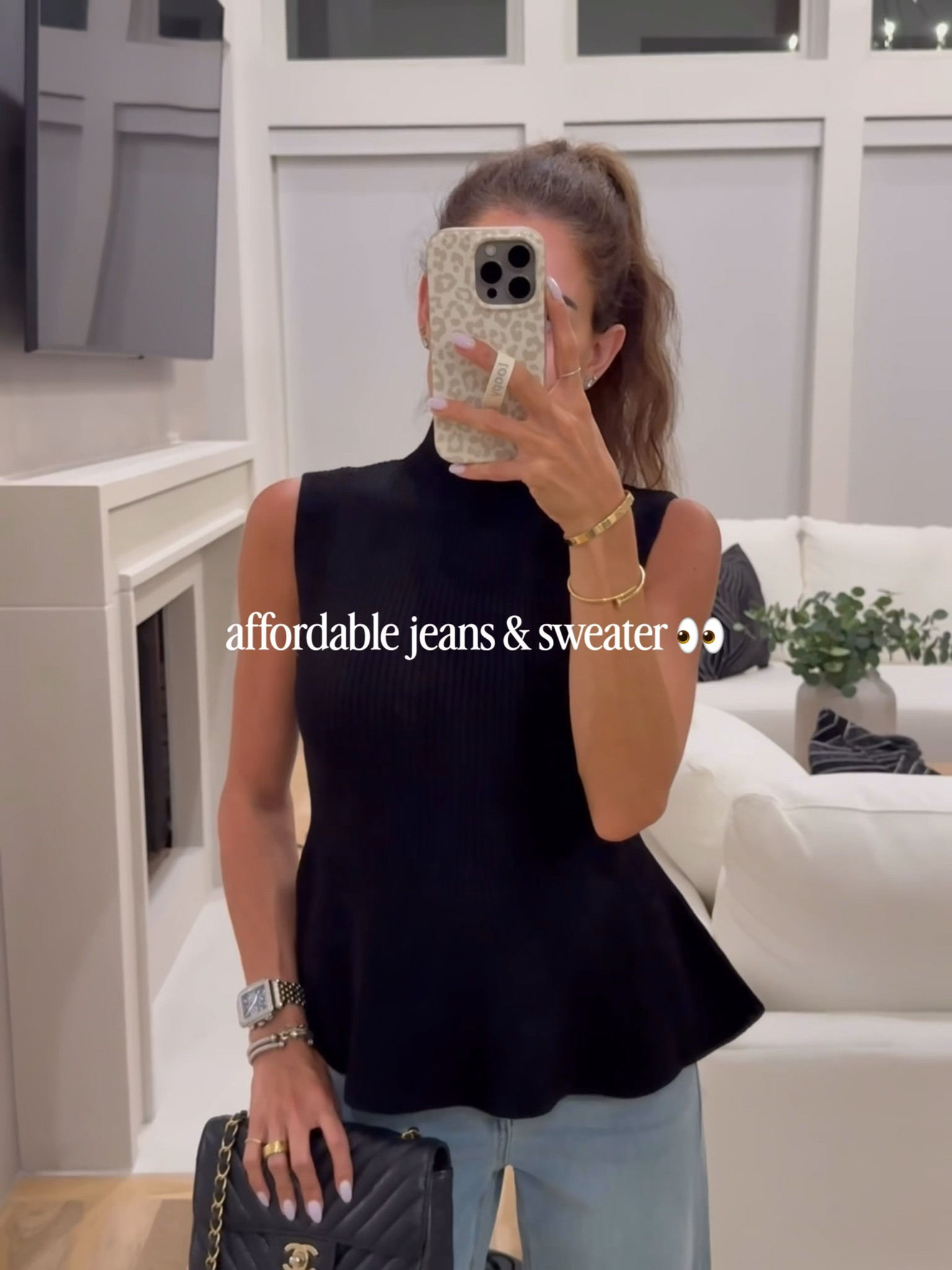 Affordable sleeveless sweater size xxs or xs $50 petite jeans size 24s

#LTKPetite #LTKSaleAlert #LTKootd