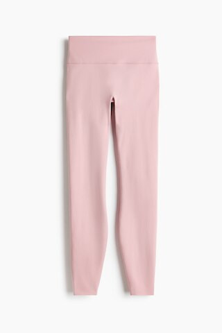 H & M - Sports Leggings with SoftMove - Pastel Pink | H&M (US + CA)