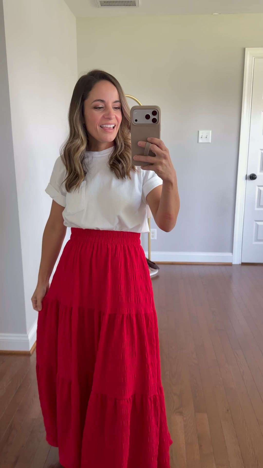 After I shared the teacher series I was asked by a teacher to give a few ideas of bottoms to wear with a spirit t-shirt when you aren’t allowed to wear jeans. So, here are a few ideas! I went with a basic oversized comfort colors t-shirt to try to match the overall fit of one of these tops and shared bottoms that come in neutrals and some color options to pair with different school colors. 

Black pants: petite xxs (10” rise, 27.5” inseam) 
Maxi skirt: xs 
Orange jeans: xs (10” rise, 26” inseam) 
Brown pants: petite 00/24 (10” rise, 28” inseam)

#LTKPetite