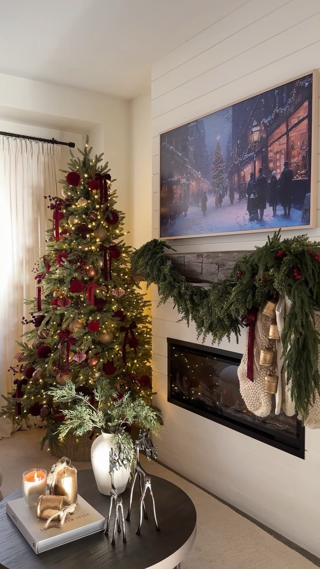 a touch of christmas nostalgia by bringing back classic christmas reds this year ♥️

#LTKhome #LTKholiday