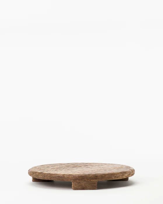 Mango Wood Carved Pedestal | McGee & Co.