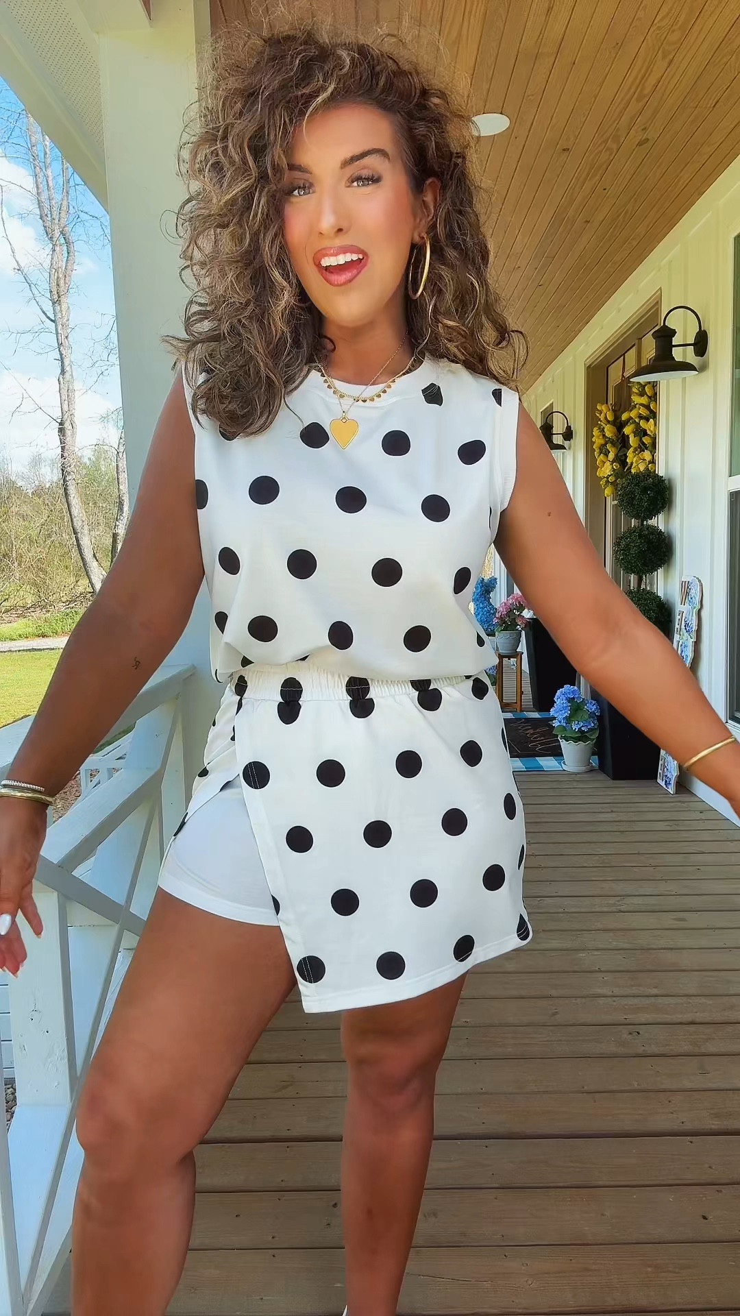 My favorite two piece set now comes in a polka dot option! ✨

#LTKootd #LTKmomlife #LTKdayinmylife