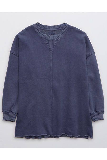 Aerie Down-To-Earth Oversized Sweatshirt | American Eagle Outfitters (US & CA)