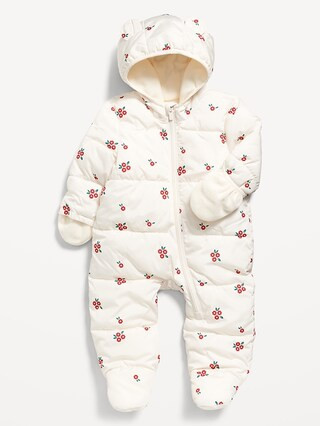 Unisex Water-Resistant Frost Free Puffer Snowsuit for Baby | Old Navy (US)