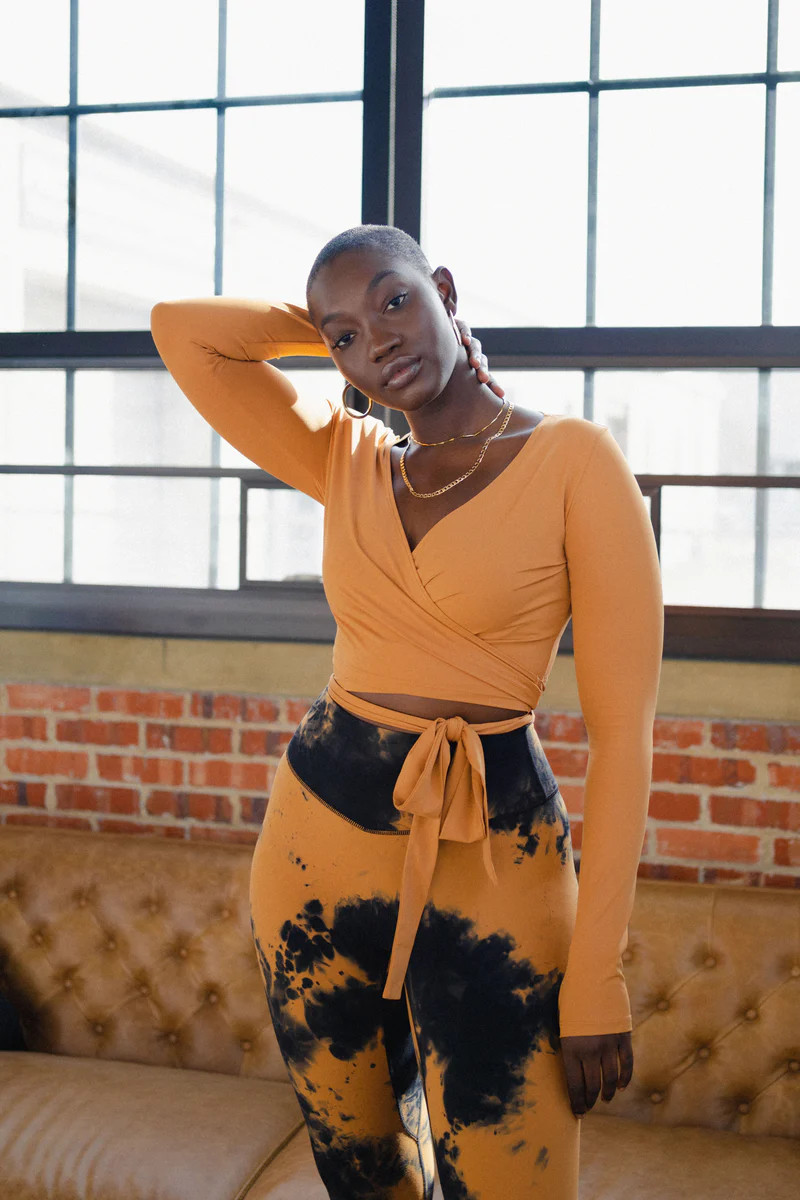 The Dancer Wrap Top - Flare | Vitality