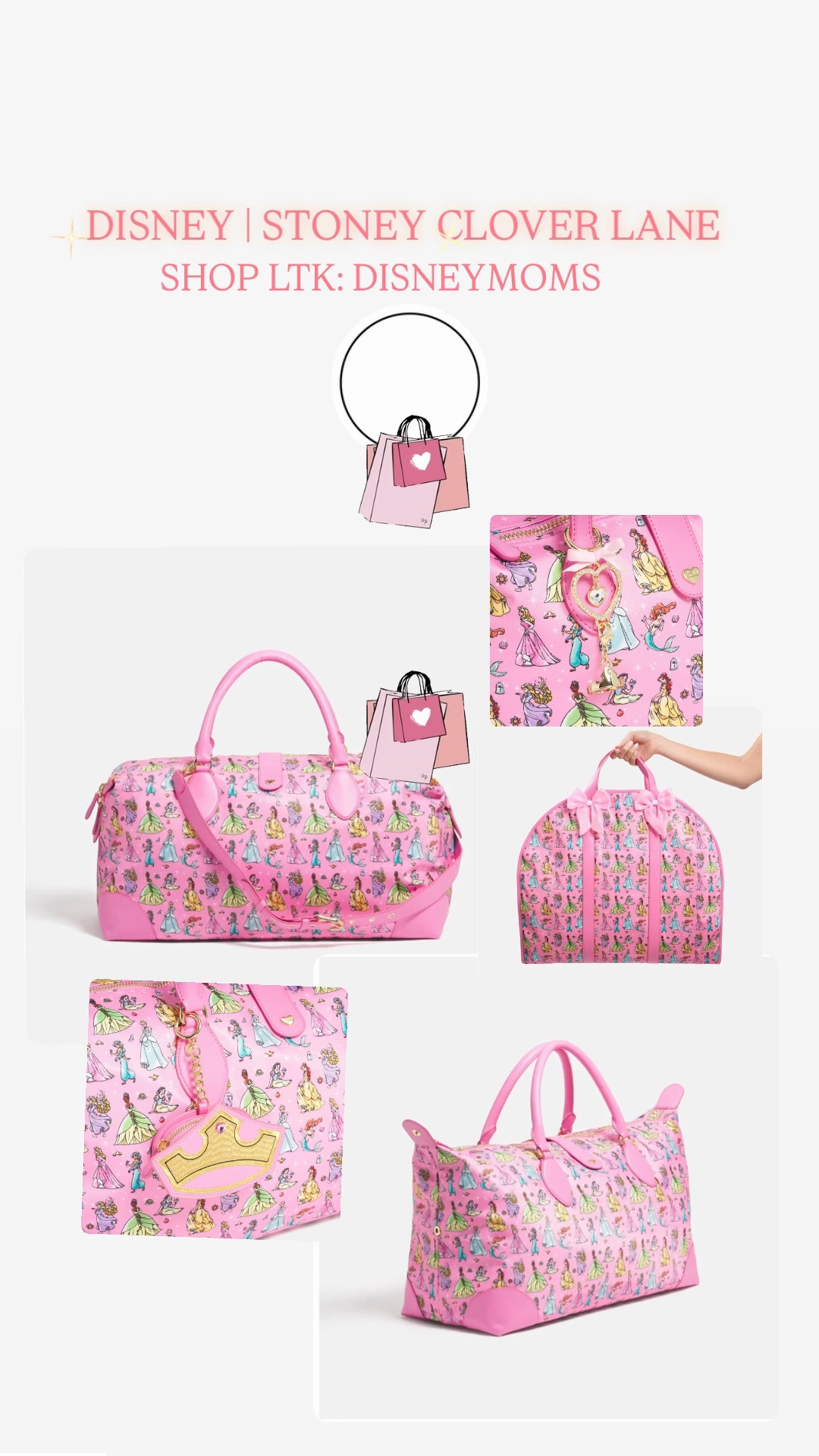 The Disney Girls Trip got wayyyy cuter! 

#disneytrip #disneyland #disneyworld #disneybag 