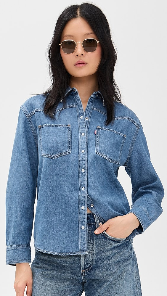 Levi's Teodora Western Shirt | Shopbop | Shopbop